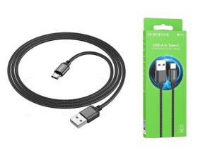 Кабель USB - USB Type-C BOROFONE BX87, 3A (черный) 1м Кабель USB - USB Type-C BOROFONE BX87, 3A (черный) 1м
