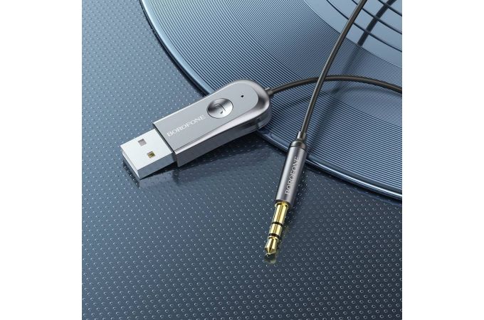 Bluetooth адаптер для автомагнитолы BOROFONE BC44 Bluetooth Car Receiver c AUX 3.5 mm входом (кабель) Bluetooth адаптер для автомагнитолы BOROFONE BC44 Bluetooth Car Receiver c AUX 3.5 mm входом (кабель)