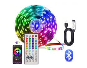 Набор лента RGB Огонек OG-LDL52 LED 10м (Bluetooth, 5В, пульт) Набор лента RGB Огонек OG-LDL52 LED 10м (Bluetooth, 5В, пульт)