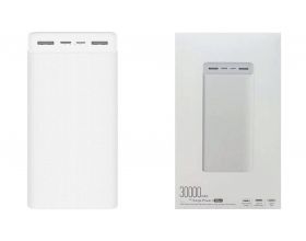Универсальный дополнительный аккумулятор Power Bank Xiaomi PB3018ZM (30 000 mAH) белый