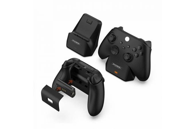 Зарядная станция X-BOX DOBE TYX-0607 X-Series S / X / X-One черный Зарядная станция X-BOX DOBE TYX-0607 X-Series S / X / X-One черный