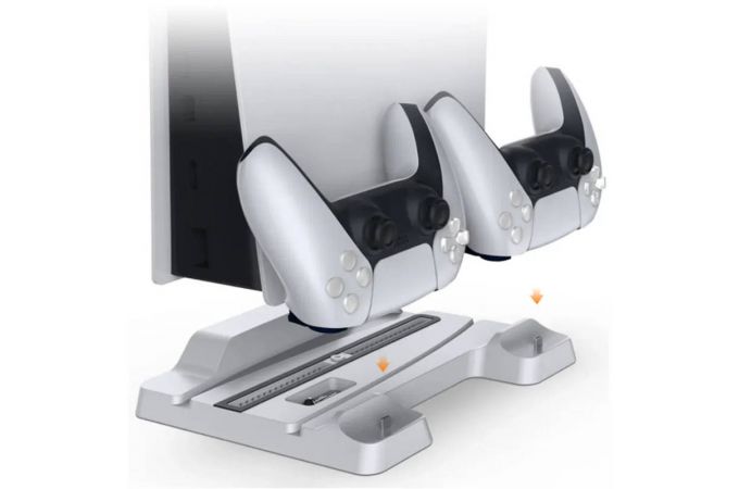 Охлаждающая станция DOBE PS5 TP5-1507 мультифункциональная белая Охлаждающая станция DOBE PS5 TP5-1507 мультифункциональная белая