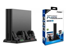 Охлаждающая станция DOBE PS4 TP4-18119 мультифункциональная черный Охлаждающая станция DOBE PS4 TP4-18119 мультифункциональная черный