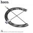 Bluetooth адаптер для автомагнитолы HOCO DUP02  spring cable (AUX-USB)