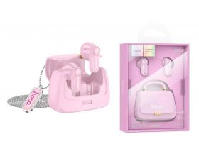 Наушники вакуумные беспроводные HOCO DES35 wireless stereo headset Bluetooth (розовый) Наушники вакуумные беспроводные HOCO DES35 wireless stereo headset Bluetooth (розовый)