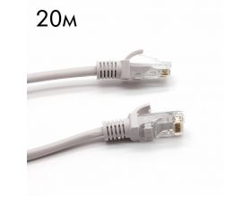 Кабель интернет LAN патч корд Орбита OT-PCC12(PCC15) UTP 20м (Cat5E,568B,4 пары) Кабель интернет LAN патч корд Орбита OT-PCC12(PCC15) UTP 20м (Cat5E,568B,4 пары)