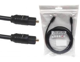 Кабель оптический Toslink 2 м (OD4.0) Кабель оптический Toslink 2 м (OD4.0)