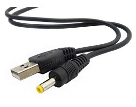 Кабель USB Type-A (папа) - штекер 4.0 х 1.7 мм (папа) 1 м Кабель USB Type-A (папа) - штекер 4.0 х 1.7 мм (папа) 1 м