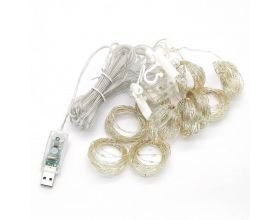 Гирлянда-штора LED Огонек OG-LDG08 (3х3м,300 ламп,белая-холодная) Гирлянда-штора LED Огонек OG-LDG08 (3х3м,300 ламп,белая-холодная)