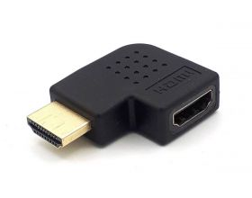 Переходник HDMI (мама - папа) угловой левый V1.4 Переходник HDMI (мама - папа) угловой левый V1.4