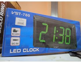 Часы настенные VST 780-1 (красный) (УЦЕНКА! ПОСЛЕ РЕМОНТА)