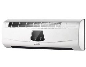 Тепловентилятор настенный OASIS NTD-20 (B) 2000 Вт, таймер, ПДУ, дисплей Тепловентилятор настенный OASIS NTD-20 (B) 2000 Вт, таймер, ПДУ, дисплей