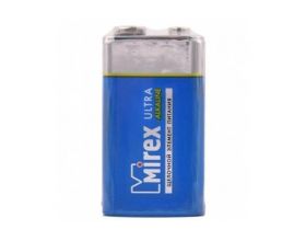 Батарейка алкалиновая Mirex 6LR61 / Крона 9V  цена за 1 шт (1/12/240), shrink (23702-6LR6-S1) Батарейка алкалиновая Mirex 6LR61 / Крона 9V  цена за 1 шт (1/12/240), shrink (23702-6LR6-S1)