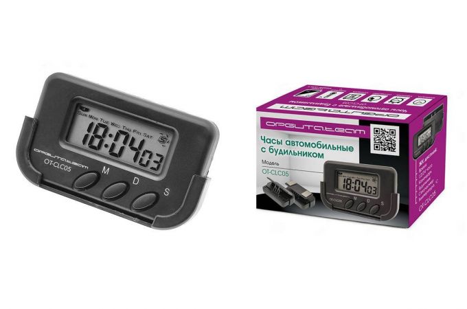 Орбита OT-CLC05 часы авто c будильником Орбита OT-CLC05 часы авто c будильником