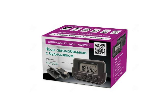 Орбита OT-CLC05 часы авто c будильником Орбита OT-CLC05 часы авто c будильником