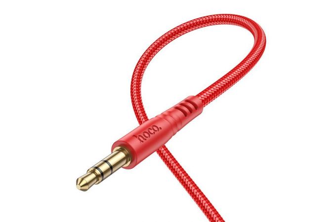 Кабель аудио AUX HOCO UPA24 AUX 3.5 1 метр красный Кабель аудио AUX HOCO UPA24 AUX 3.5 1 метр красный