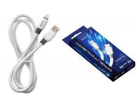 Кабель USB - Lightning Орбита OT-SMI37 USB 6A 1.2м (белый) Кабель USB - Lightning Орбита OT-SMI37 USB 6A 1.2м (белый)