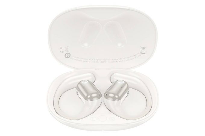 Наушники вакуумные беспроводные HOCO EA6 Melody open true wireless BT headset (топленое молоко) Наушники вакуумные беспроводные HOCO EA6 Melody open true wireless BT headset (топленое молоко)