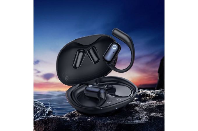 Наушники вакуумные беспроводные HOCO EA6 Melody open true wireless BT headset (топленое молоко) Наушники вакуумные беспроводные HOCO EA6 Melody open true wireless BT headset (топленое молоко)