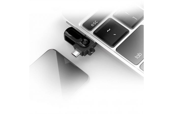 Переходник OTG Орбита OT-SMA25 (штекер USB/TF - штекер microUSB) - (упаковка 20ШТ) Переходник OTG Орбита OT-SMA25 (штекер USB/TF - штекер microUSB) - (упаковка 20ШТ)