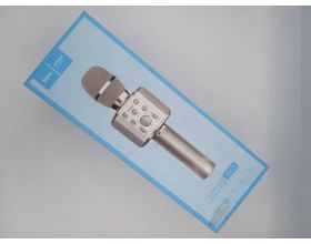 Караоке микрофон HOCO BK3 (Bluetooth, динамики, USB) (ABSOLUT) (серебристый) (УЦЕНКА! ПОСЛЕ РЕМОНТА) Караоке микрофон HOCO BK3 (Bluetooth, динамики, USB) (ABSOLUT) (серебристый) (УЦЕНКА! ПОСЛЕ РЕМОНТА)