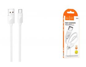 Кабель USB - USB Type-C HOCO X114 (белый) 1м Кабель USB - USB Type-C HOCO X114 (белый) 1м