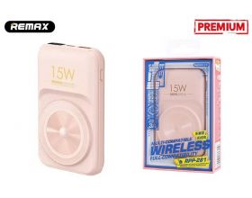 Универсальный дополнительный аккумулятор Power Bank REMAX RPP-281 Lefon 22.5W wireless charging (10000 mAH) (Розовый) Универсальный дополнительный аккумулятор Power Bank REMAX RPP-281 Lefon 22.5W wireless charging (10000 mAH) (Розовый)