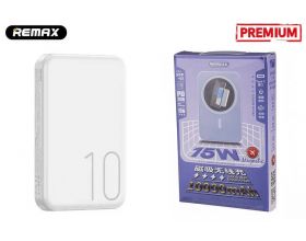 Универсальный дополнительный аккумулятор Power Bank REMAX RPP-65 usion 15W magnetic wireless (10000 mAh) (Белый) Универсальный дополнительный аккумулятор Power Bank REMAX RPP-65 usion 15W magnetic wireless (10000 mAh) (Белый)
