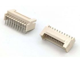 Разъем под шлейф 20 pin (мама) Г-образный для платы управления Asic Разъем под шлейф 20 pin (мама) Г-образный для платы управления Asic