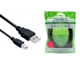 Кабель для принтера PERFEO USB2.0 A вилка - В вилка, длина 1,8 м. (U4102) Кабель для принтера PERFEO USB2.0 A вилка - В вилка, длина 1,8 м. (U4102)