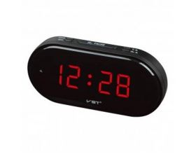 Часы настольные VST 801-1 с блоком (красный) Часы настольные VST 801-1 с блоком (красный)