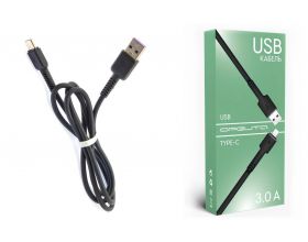 Кабель USB - USB Type-C Орбита OT-SMT27 3A (черный) 1м Кабель USB - USB Type-C Орбита OT-SMT27 3A (черный) 1м