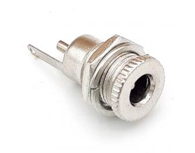 Разъем металлический 5.5*2.1мм с креплением Разъем металлический 5.5*2.1мм с креплением