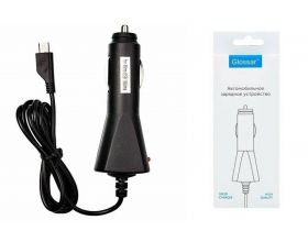 Автомобильное зарядное устройство АЗУ кабель MicroUSB Glossar 1000mAh универсальное (черный) Автомобильное зарядное устройство АЗУ кабель MicroUSB Glossar 1000mAh универсальное (черный)