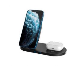 Беспроводное зарядное устройство 2 в 1 Canyon WS-202 (белый)