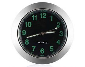 Часы автомобильные электронные Орбита OT-CLC02 Серебро Часы автомобильные электронные Орбита OT-CLC02 Серебро