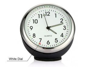 Часы автомобильные электронные Орбита OT-CLC03 Белые Часы автомобильные электронные Орбита OT-CLC03 Белые