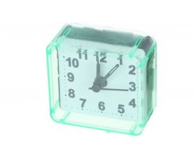 Часы-будильник Perfeo Quartz "PF-TC-001", квадратные 5,5*5,5 см, зелёные Часы-будильник Perfeo Quartz "PF-TC-001", квадратные 5,5*5,5 см, зелёные