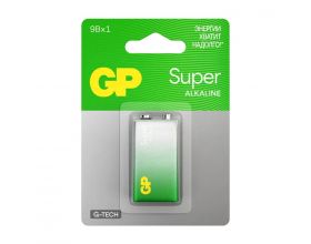 Батарейка алкалиновая GP 6LR61 крона/1BL Super (цена за блистер 1 шт) Батарейка алкалиновая GP 6LR61 крона/1BL Super (цена за блистер 1 шт)