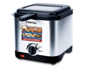 Фритюрница CENTEK CT-1430 1500Вт, 1,5л масла , антипригарная чаша Фритюрница CENTEK CT-1430 1500Вт, 1,5л масла , антипригарная чаша