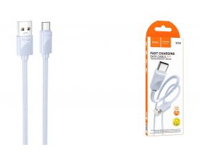 Кабель USB - USB Type-C HOCO X114 (голубой) 1м Кабель USB - USB Type-C HOCO X114 (голубой) 1м
