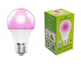 Фито-лампа для растений Огонек OG-LDP43 (13Вт, Е27) Фито-лампа для растений Огонек OG-LDP43 (13Вт, Е27)