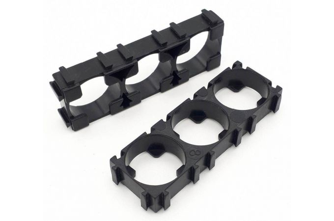 Держатель для 3 х 18650 Li-ion аккумуляторов (2шт) Держатель для 3 х 18650 Li-ion аккумуляторов (2шт)