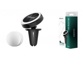 Держатель автомобильный для телефона BOROFONE BH6 магнитный в решетку воздуховода черный Держатель автомобильный для телефона BOROFONE BH6 магнитный в решетку воздуховода черный