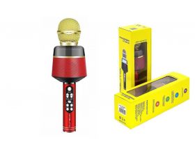 Караоке микрофон Орбита OT-ERM10 (Bluetooth, динамики, USB) RGB (красный) Караоке микрофон Орбита OT-ERM10 (Bluetooth, динамики, USB) RGB (красный)