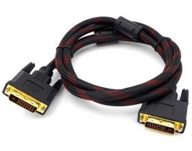 Кабель DVI-D (папа - папа) 1,5 м (цифра)