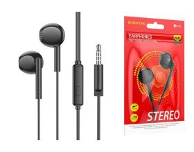 Наушники вакуумные проводные BOROFONE BM76 (черный)