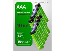 Аккумулятор Орбита AAA R3 PREMIUM (1000mAh,Ni-MH,1.2V) (УПАКОВКА 10шт) Аккумулятор Орбита AAA R3 PREMIUM (1000mAh,Ni-MH,1.2V) (УПАКОВКА 10шт)