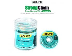 Оплетка для снятия припоя RELIFE RL-20B 2015 (5 в 1) Оплетка для снятия припоя RELIFE RL-20B 2015 (5 в 1)