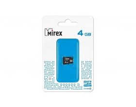 Карта памяти microSDHC MIREX 4 GB (class 4) без адаптера (13612-MCROSD04) Карта памяти microSDHC MIREX 4 GB (class 4) без адаптера (13612-MCROSD04)